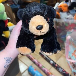Wild Republic Realistic Black Bear Plush